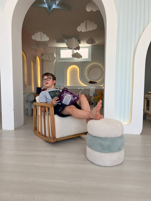 Atelier Del Sofa Kidi - Sillón orejero Blanco